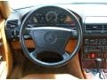 1994 Mercedes-Benz SL Palomino Interior Steering Wheel Photo