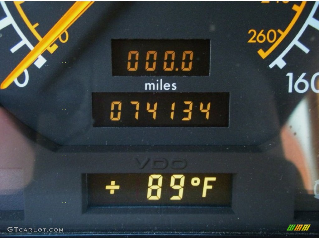 1994 SL 500 Roadster - Midnight Blue / Palomino photo #19