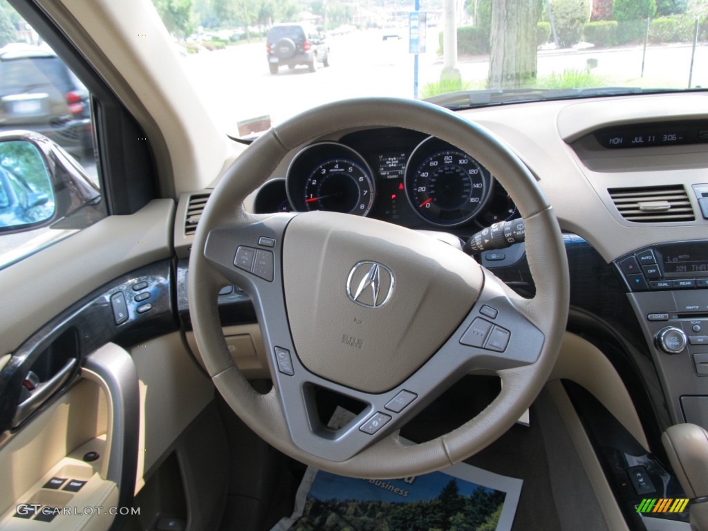 2008 MDX  - Dark Cherry Pearl / Parchment photo #17