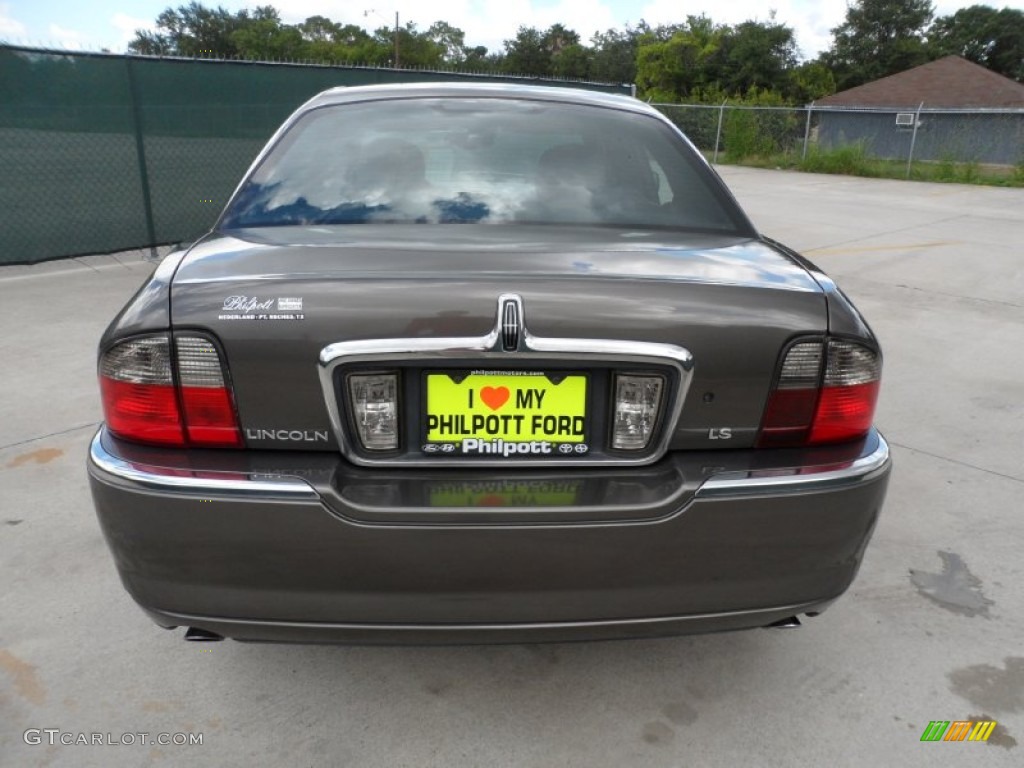 2003 LS V6 - Charcoal Grey Metallic / Black photo #4