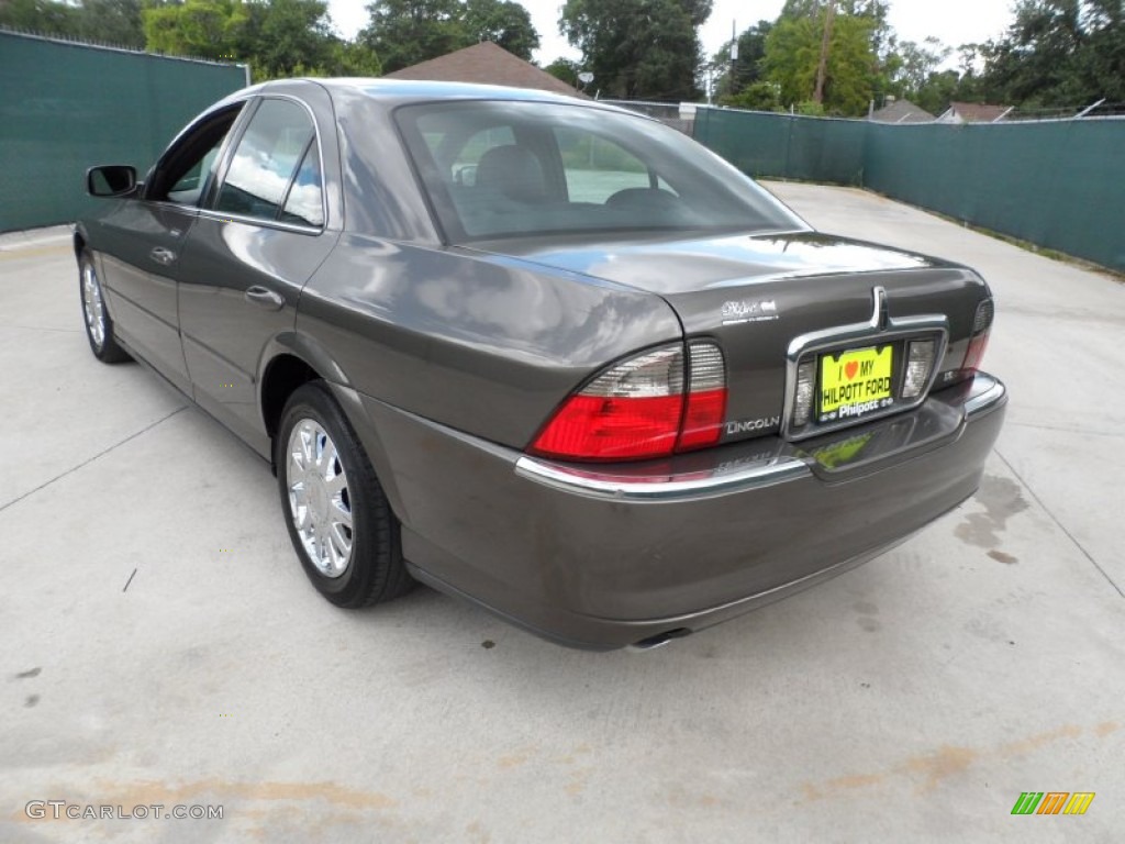 2003 LS V6 - Charcoal Grey Metallic / Black photo #5