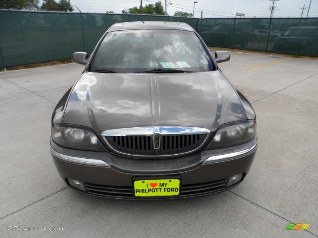 2003 LS V6 - Charcoal Grey Metallic / Black photo #8