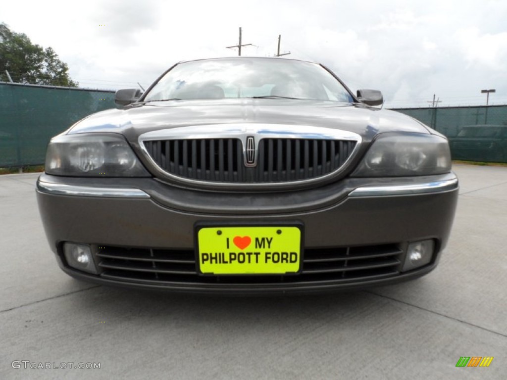 2003 LS V6 - Charcoal Grey Metallic / Black photo #9