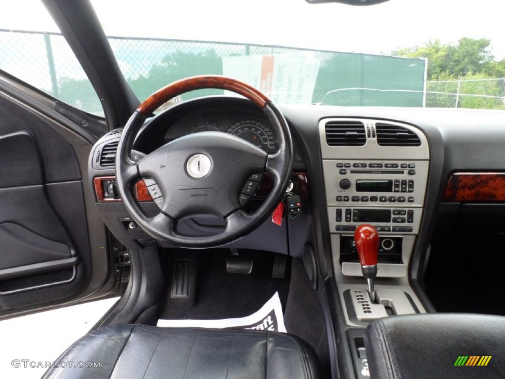 2003 LS V6 - Charcoal Grey Metallic / Black photo #31