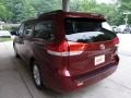 2011 Salsa Red Pearl Toyota Sienna LE AWD  photo #4