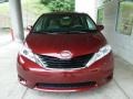 2011 Salsa Red Pearl Toyota Sienna LE AWD  photo #6