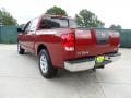 2008 Red Brawn Nissan Titan SE Crew Cab  photo #5