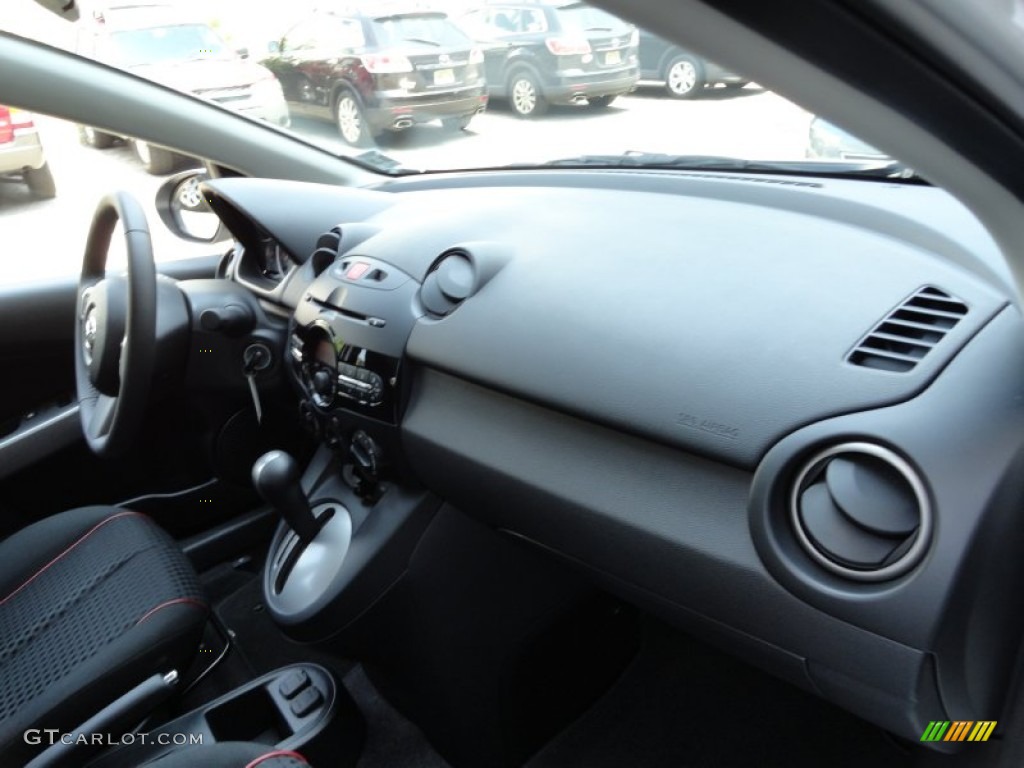 2011 Mazda MAZDA2 Touring Black Dashboard Photo #51654301