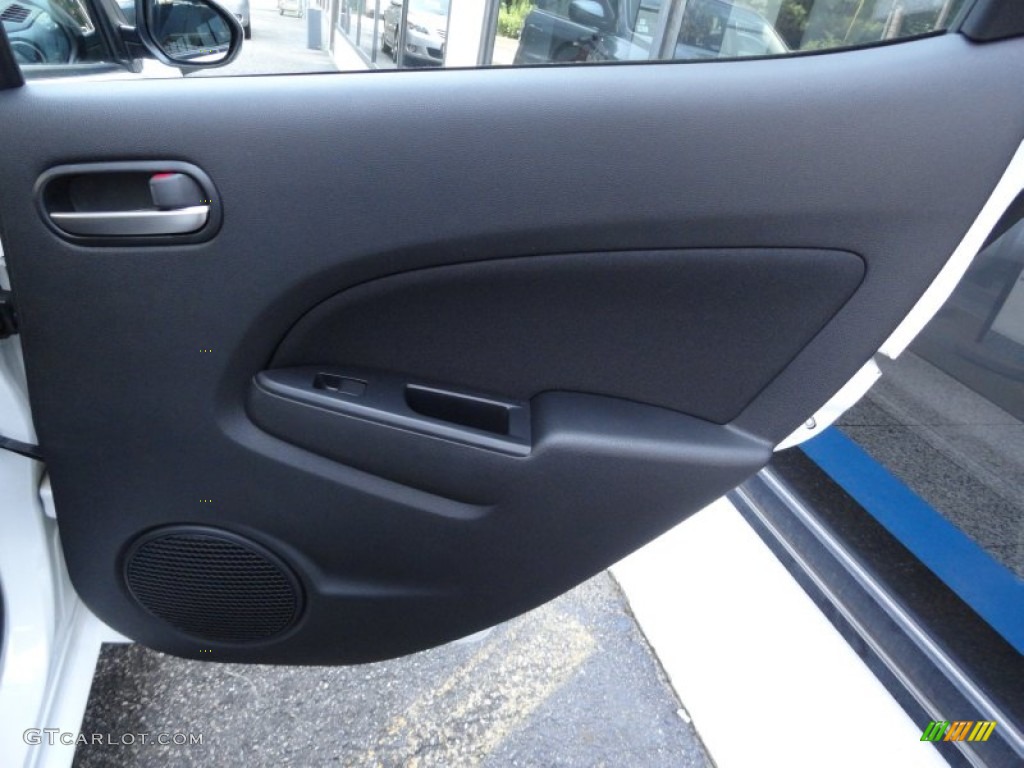 2011 Mazda MAZDA2 Touring Black Door Panel Photo #51654343