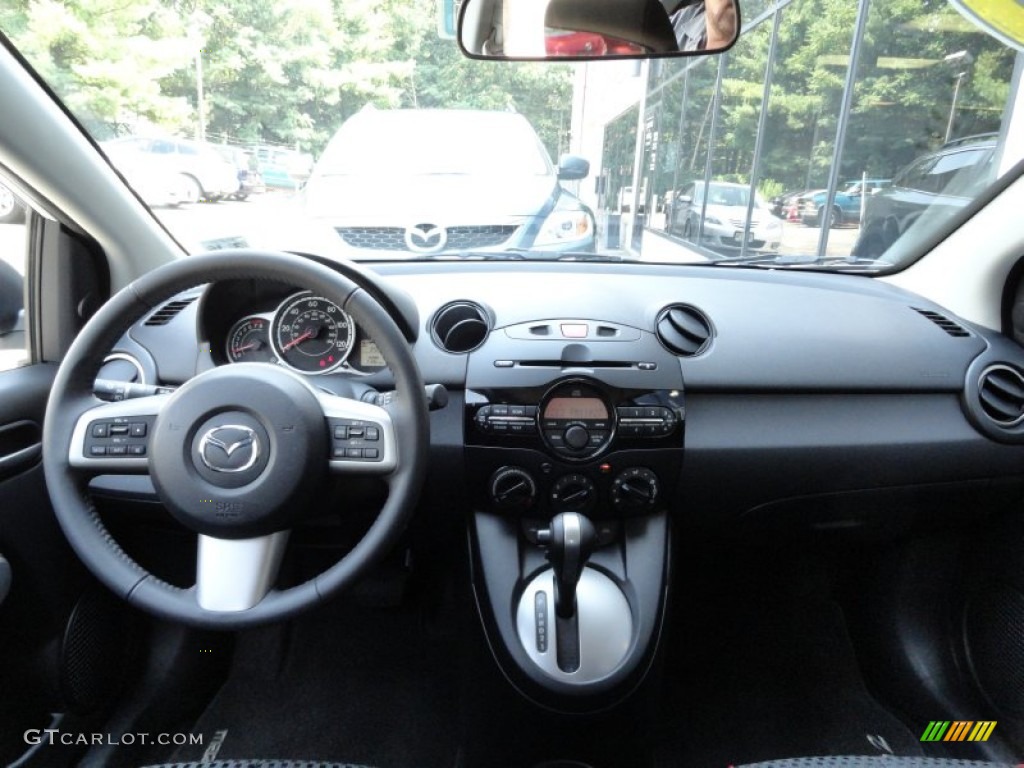 2011 Mazda MAZDA2 Touring Black Dashboard Photo #51654457