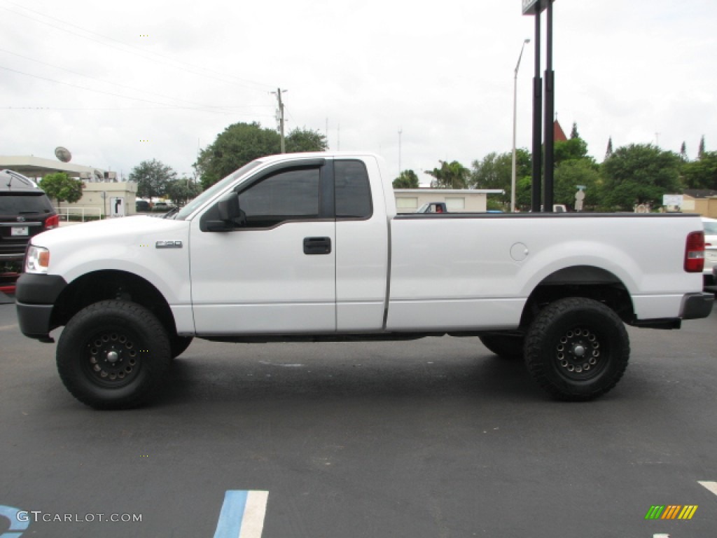 2006 F150 XL Regular Cab - Oxford White / Medium Flint photo #6