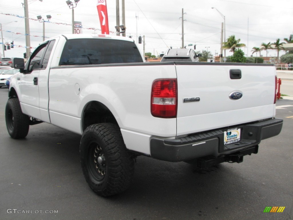 2006 F150 XL Regular Cab - Oxford White / Medium Flint photo #7