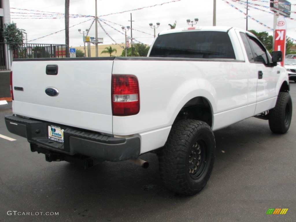 2006 F150 XL Regular Cab - Oxford White / Medium Flint photo #10