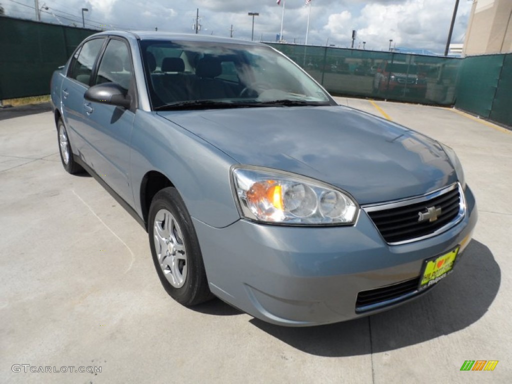 2007 Malibu LS Sedan - Golden Pewter Metallic / Titanium Gray photo #1