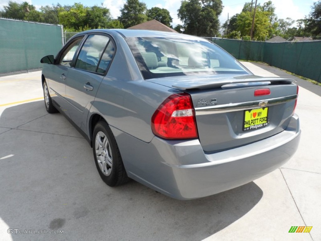 2007 Malibu LS Sedan - Golden Pewter Metallic / Titanium Gray photo #5