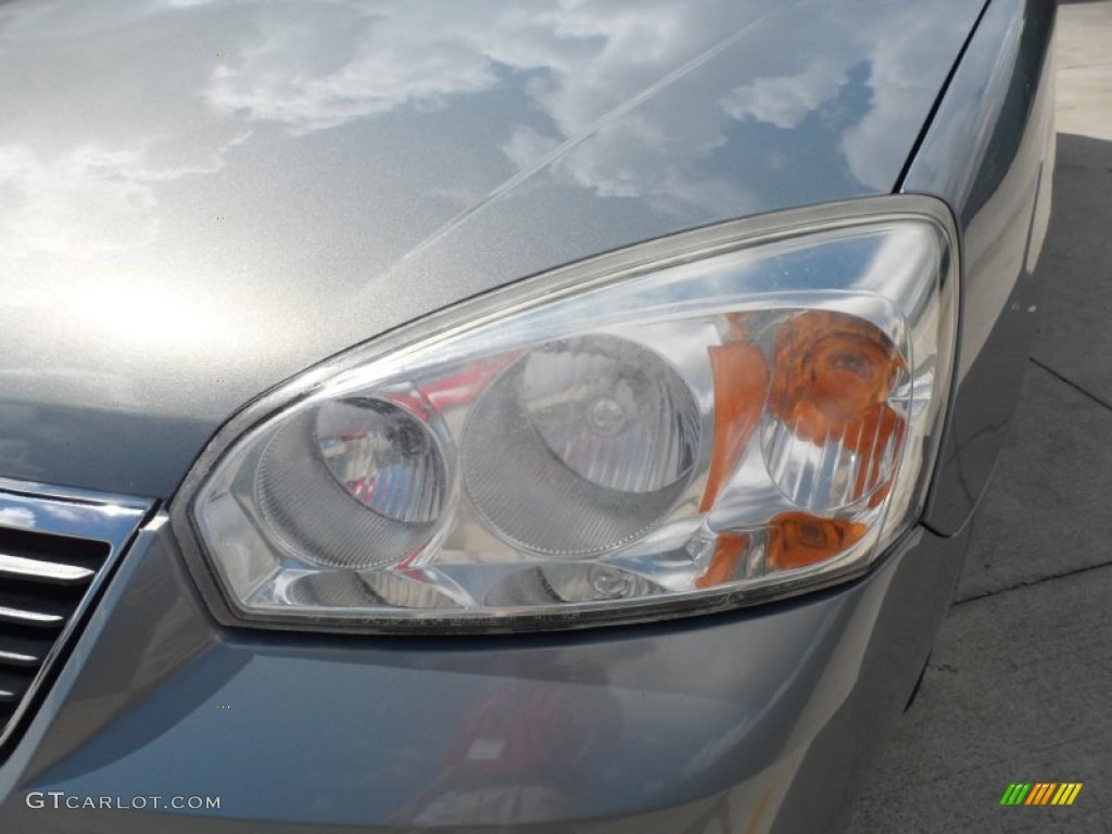 2007 Malibu LS Sedan - Golden Pewter Metallic / Titanium Gray photo #10