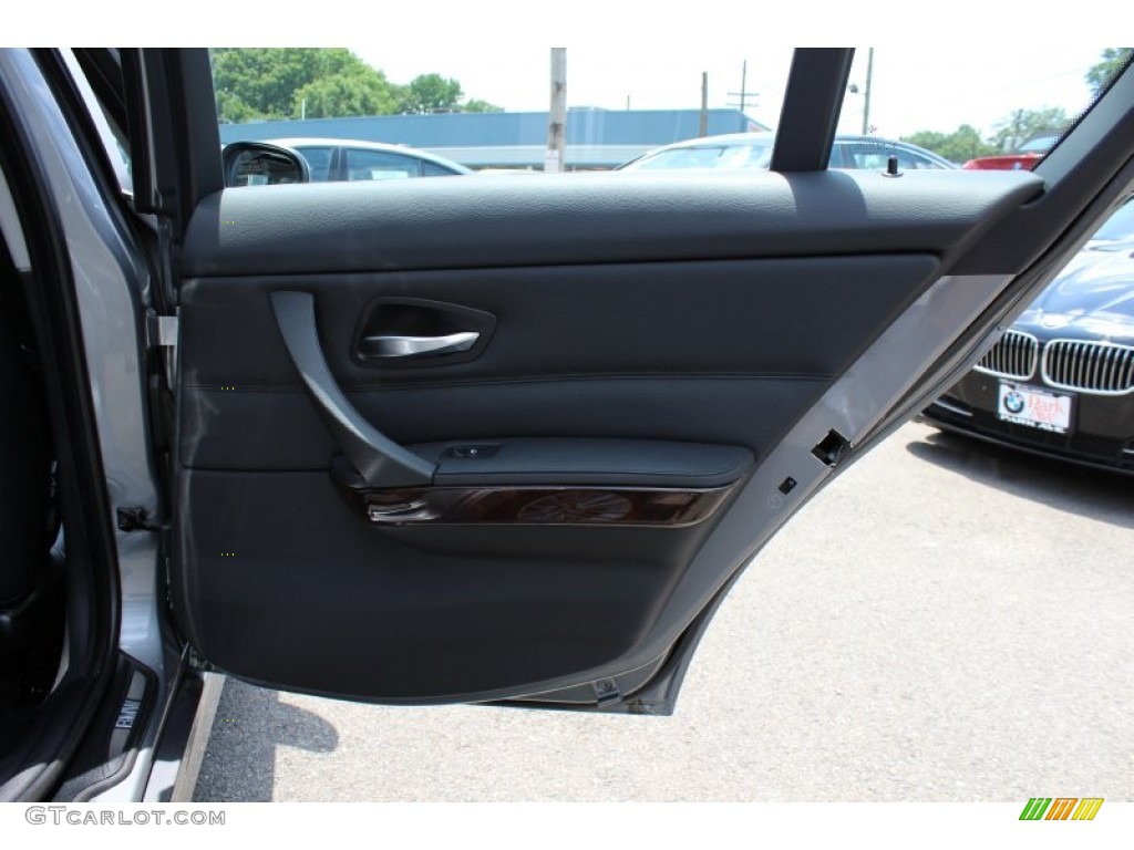 2010 3 Series 335i xDrive Sedan - Space Gray Metallic / Black photo #23