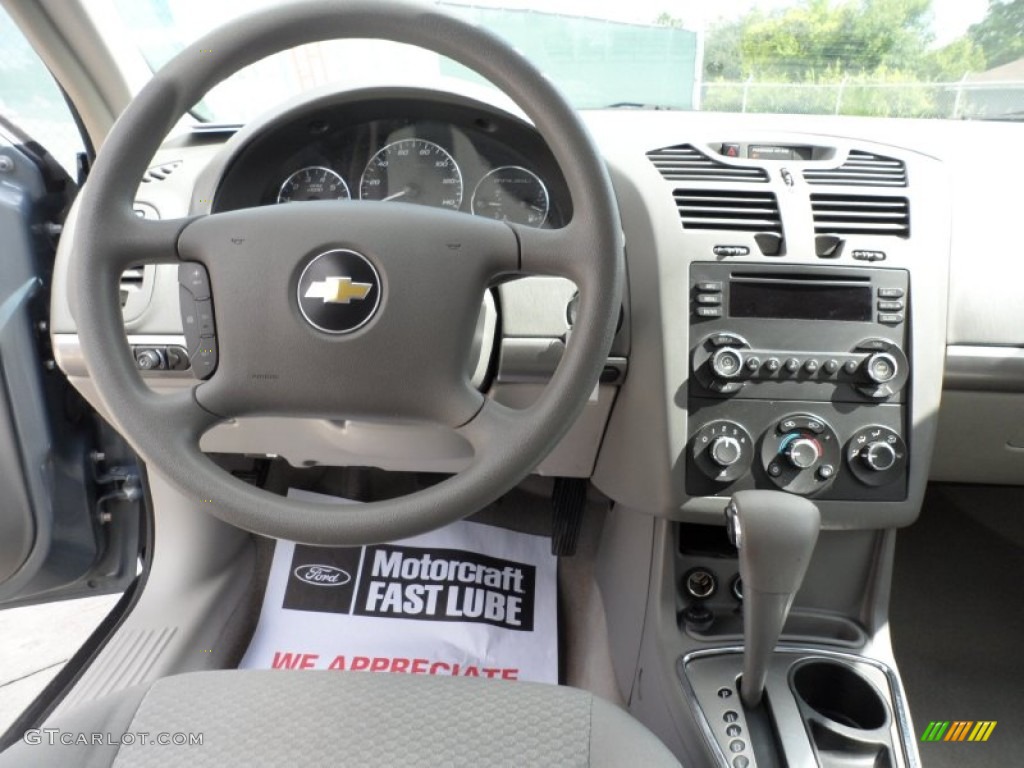 2007 Malibu LS Sedan - Golden Pewter Metallic / Titanium Gray photo #35