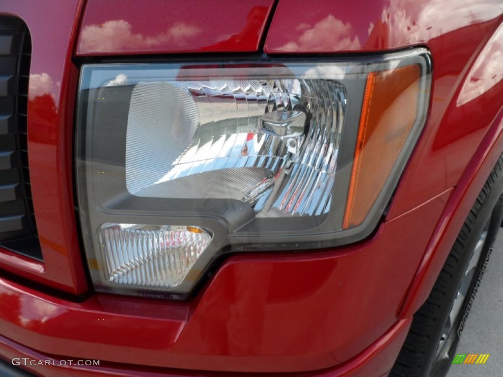2010 F150 FX2 SuperCrew - Red Candy Metallic / Black photo #10