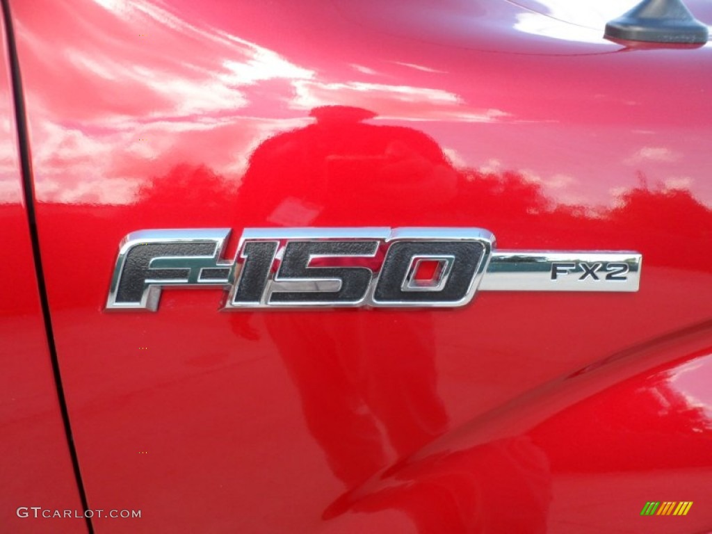2010 F150 FX2 SuperCrew - Red Candy Metallic / Black photo #18