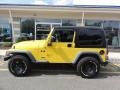 2006 Solar Yellow Jeep Wrangler X 4x4  photo #3