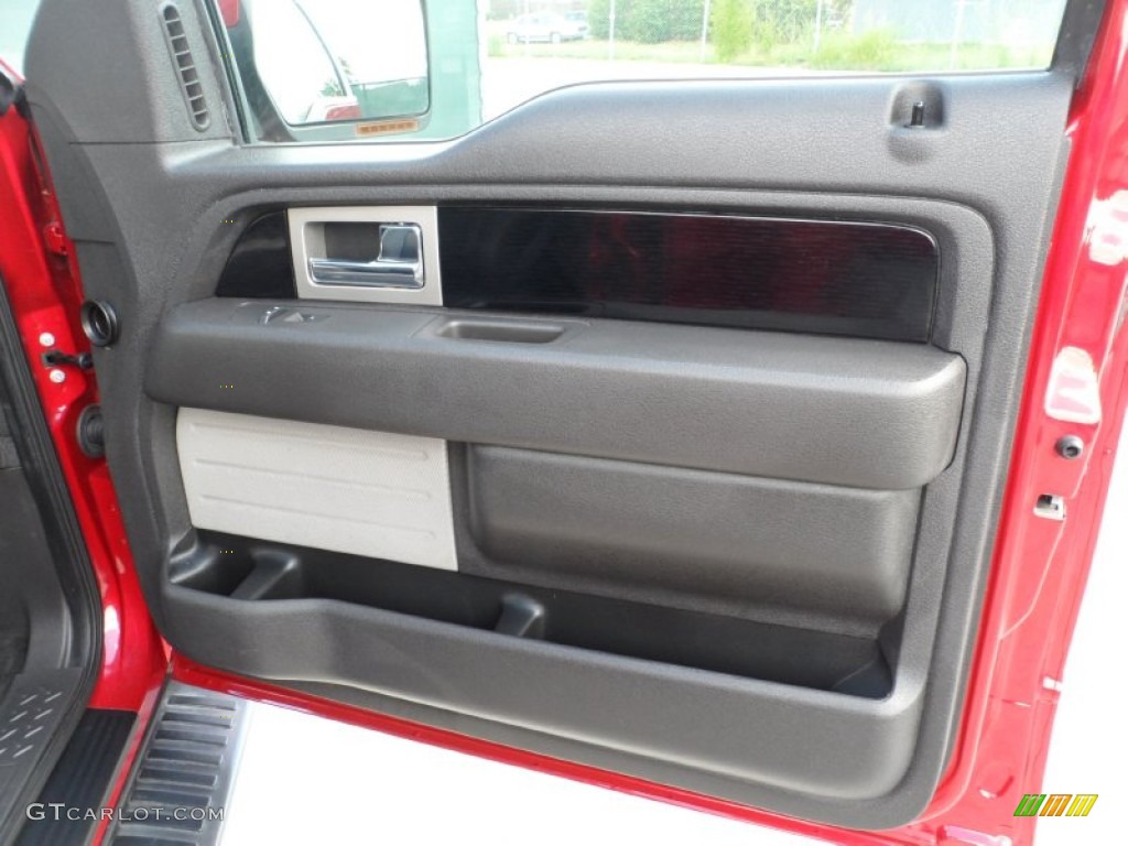 2010 F150 FX2 SuperCrew - Red Candy Metallic / Black photo #29