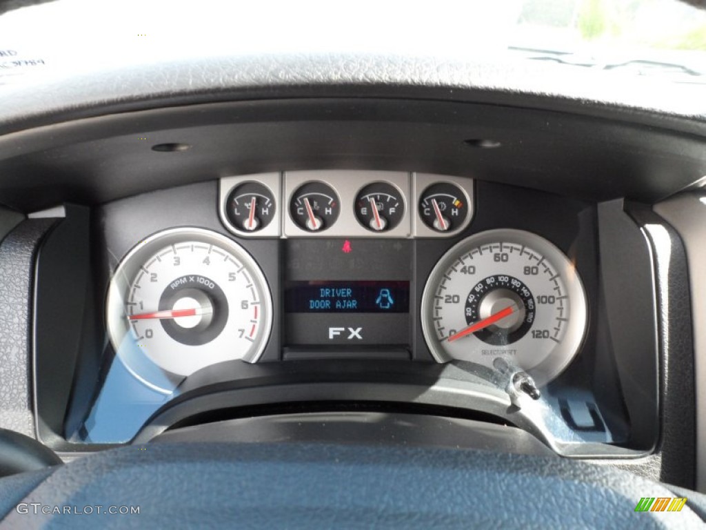 2010 F150 FX2 SuperCrew - Red Candy Metallic / Black photo #48