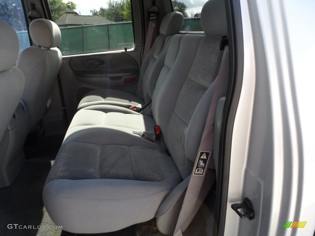 2003 F150 XLT SuperCrew - Silver Metallic / Medium Graphite Grey photo #32