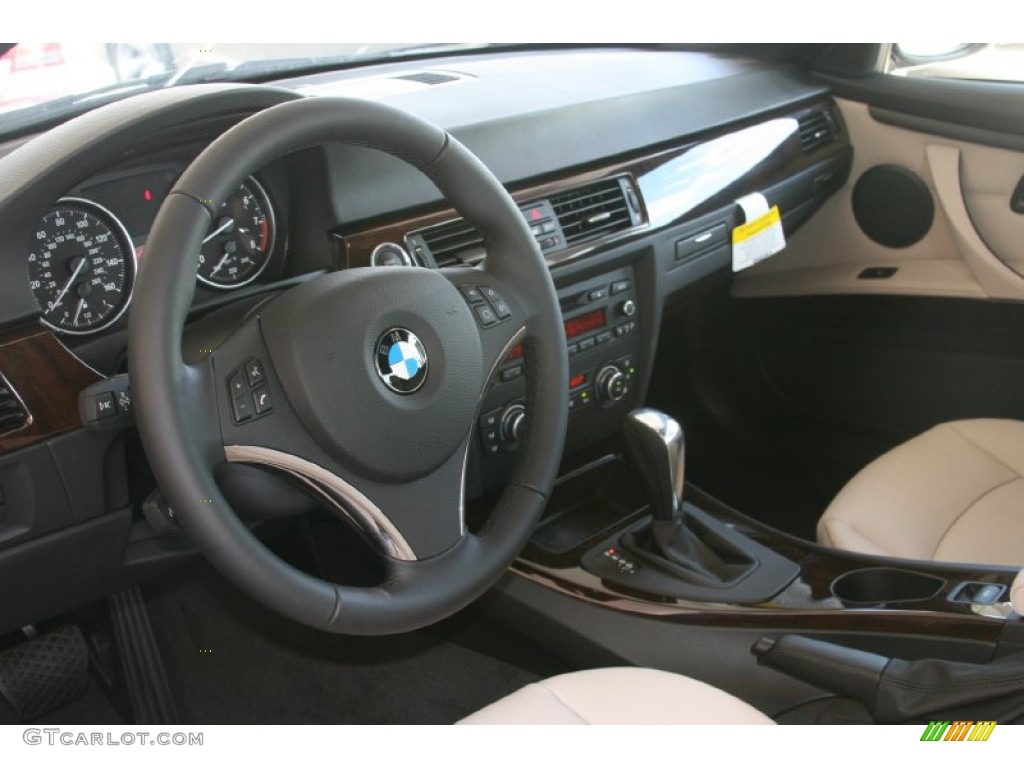 2011 3 Series 328i Convertible - Titanium Silver Metallic / Oyster/Black Dakota Leather photo #12