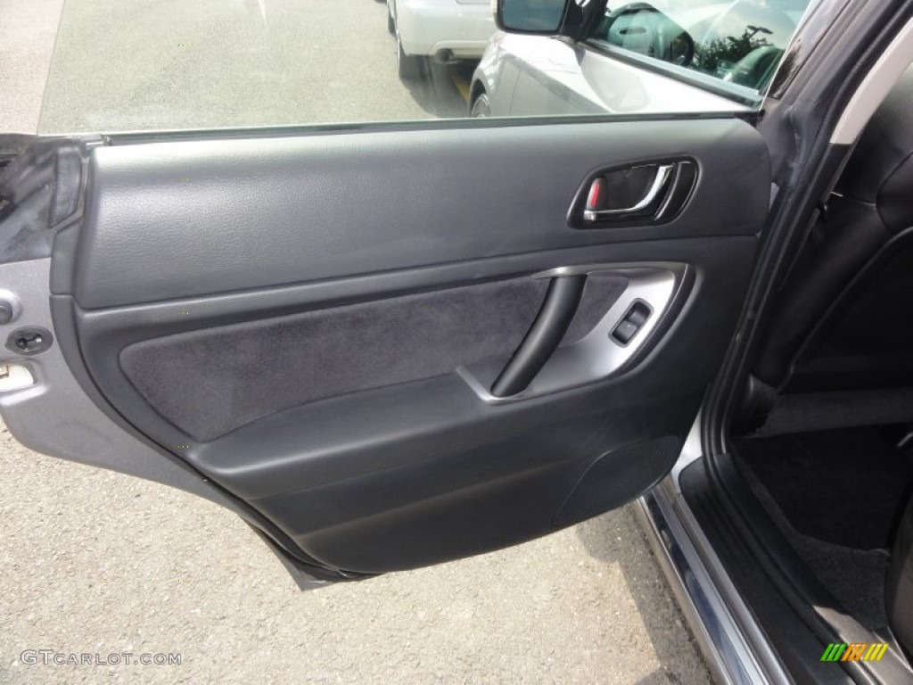2008 Subaru Legacy 2.5 GT spec.B Sedan Off Black Door Panel Photo #51656929