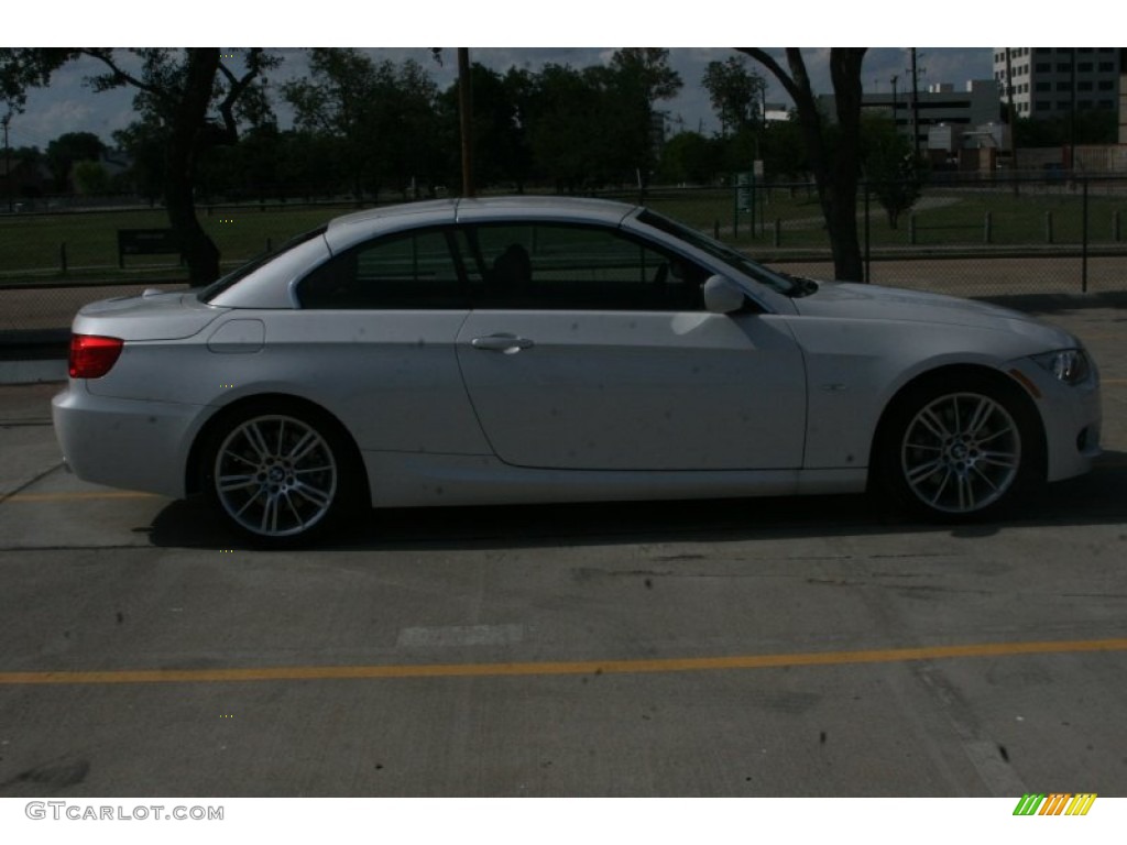 2011 3 Series 335i Convertible - Mineral White Metallic / Saddle Brown Dakota Leather photo #2