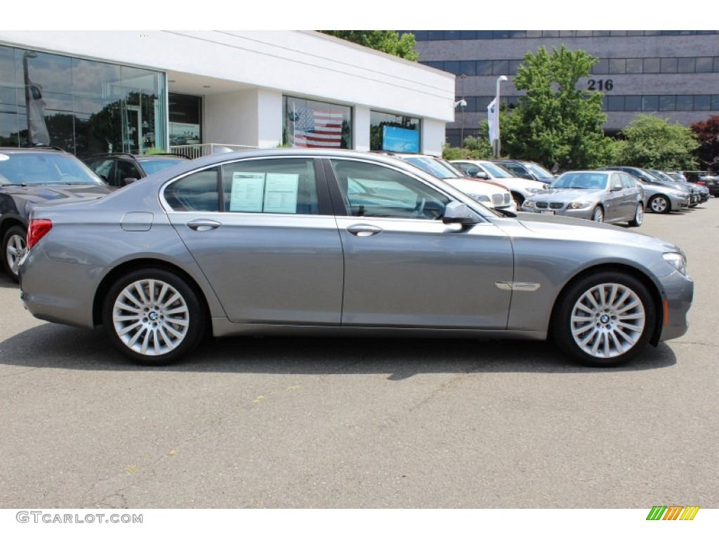 Space Gray Metallic 2011 BMW 7 Series 750i Sedan Exterior Photo #51657610
