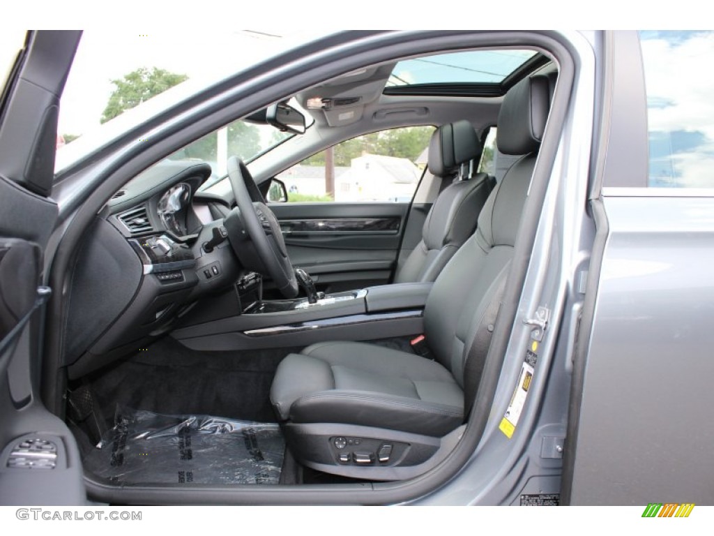 Black Interior 2011 BMW 7 Series 750i Sedan Photo #51657730