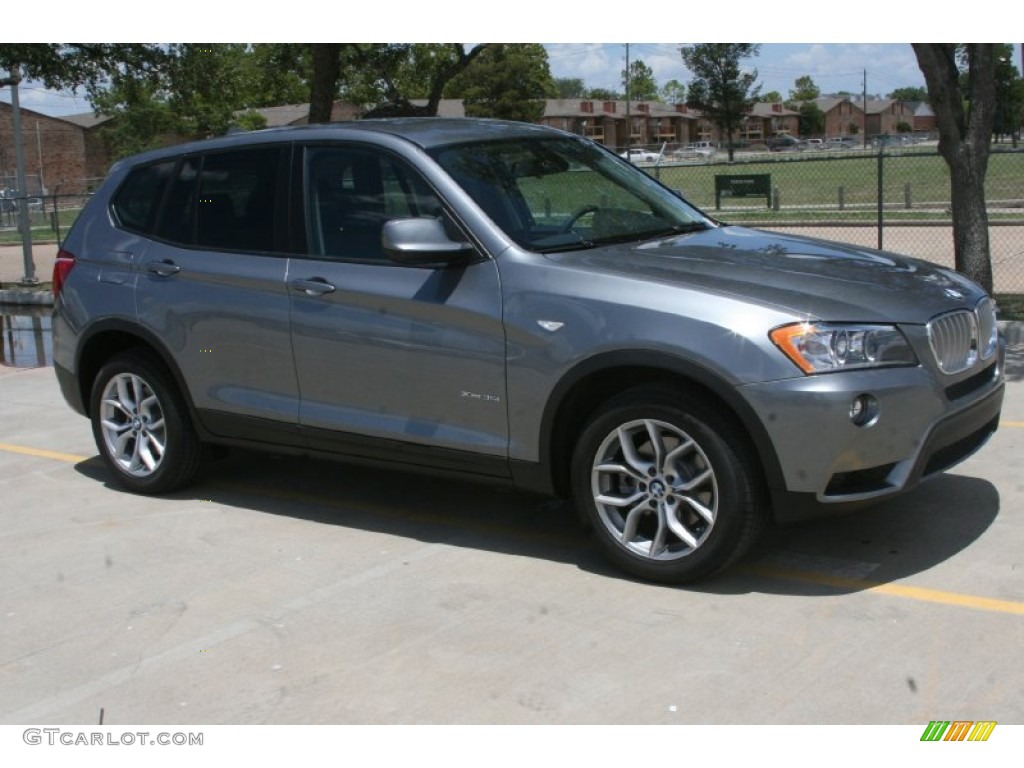 Space Gray Metallic 2011 BMW X3 xDrive 35i Exterior Photo #51657847
