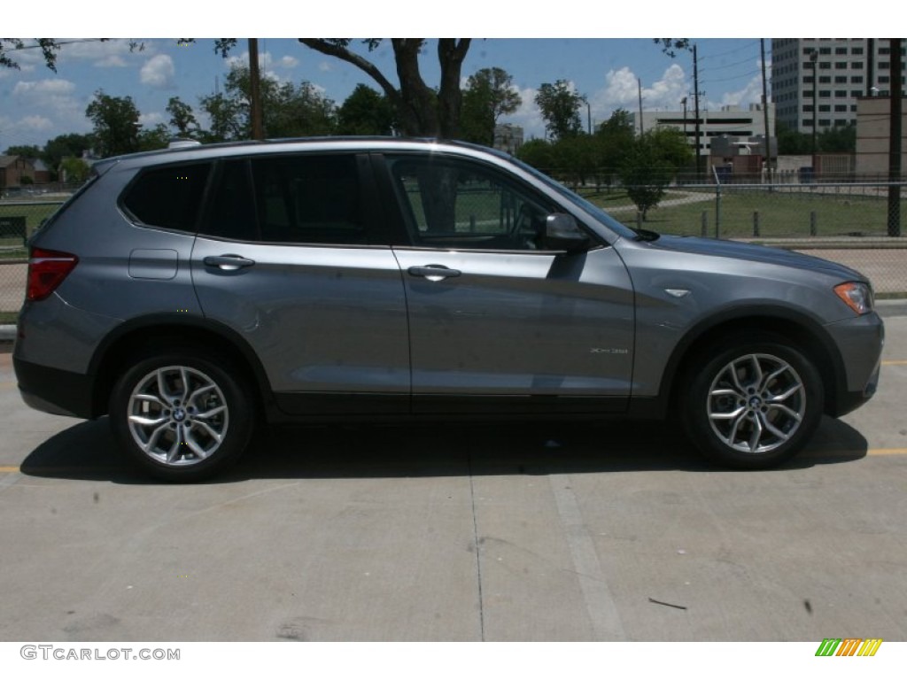 Space Gray Metallic 2011 BMW X3 xDrive 35i Exterior Photo #51657880
