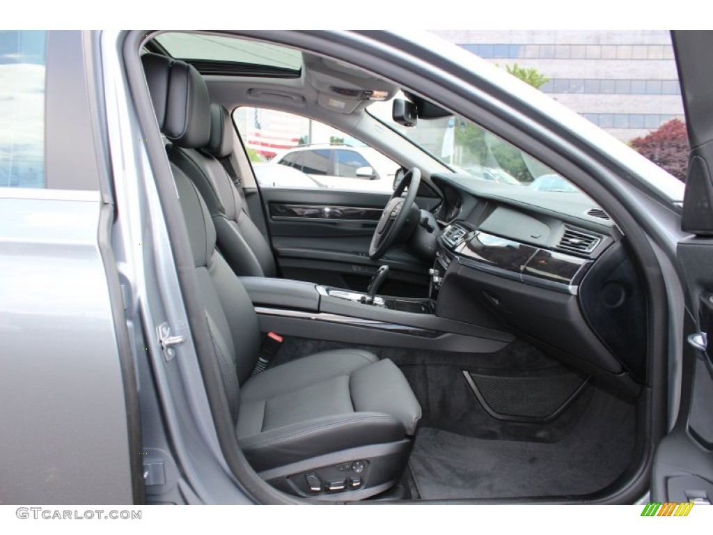 Black Interior 2011 BMW 7 Series 750i Sedan Photo #51658057