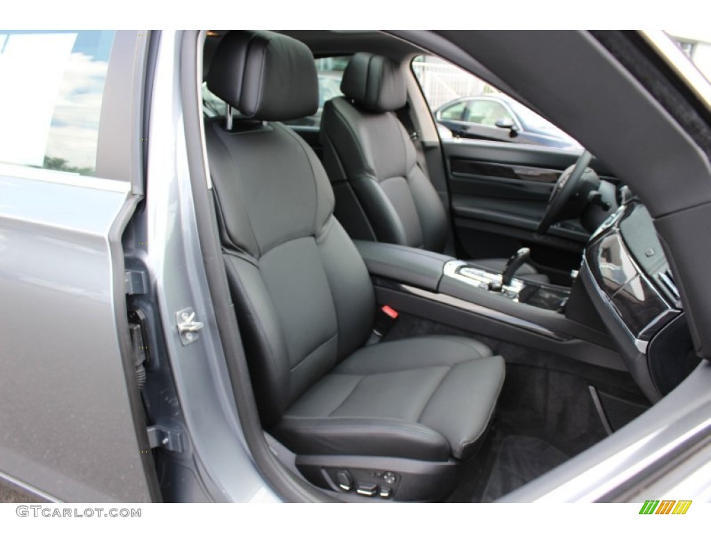 Black Interior 2011 BMW 7 Series 750i Sedan Photo #51658072