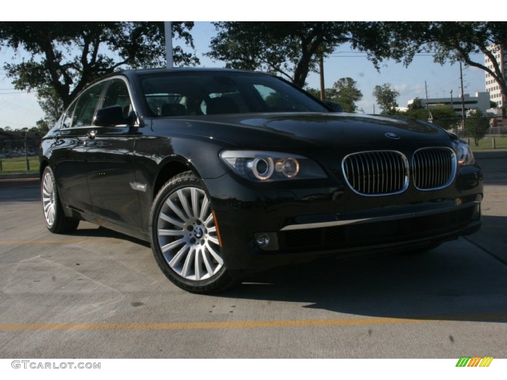 2012 7 Series 750Li Sedan - Black Sapphire Metallic / Black photo #1