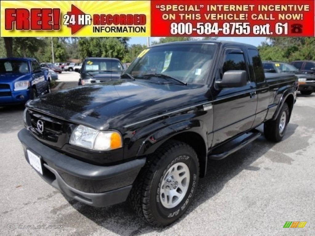 2007 B-Series Truck B3000 Dual Sport Extended Cab - Mystic Black / Graphite photo #1