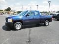 2009 Imperial Blue Metallic Chevrolet Silverado 1500 Extended Cab  photo #4