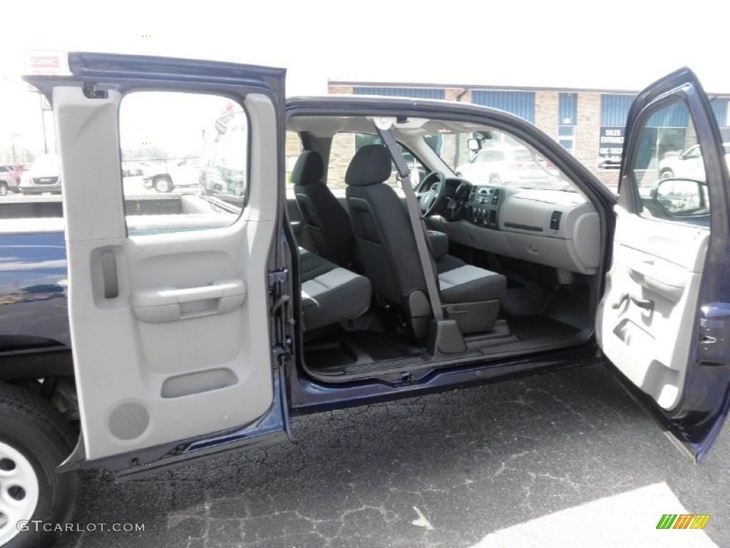 2009 Silverado 1500 Extended Cab - Imperial Blue Metallic / Dark Titanium photo #17