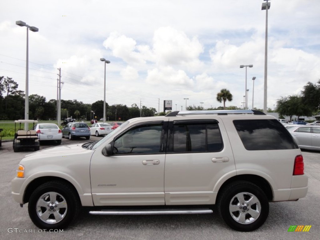 Ivory Parchment Tri Coat 2005 Ford Explorer Limited Exterior Photo #51659047