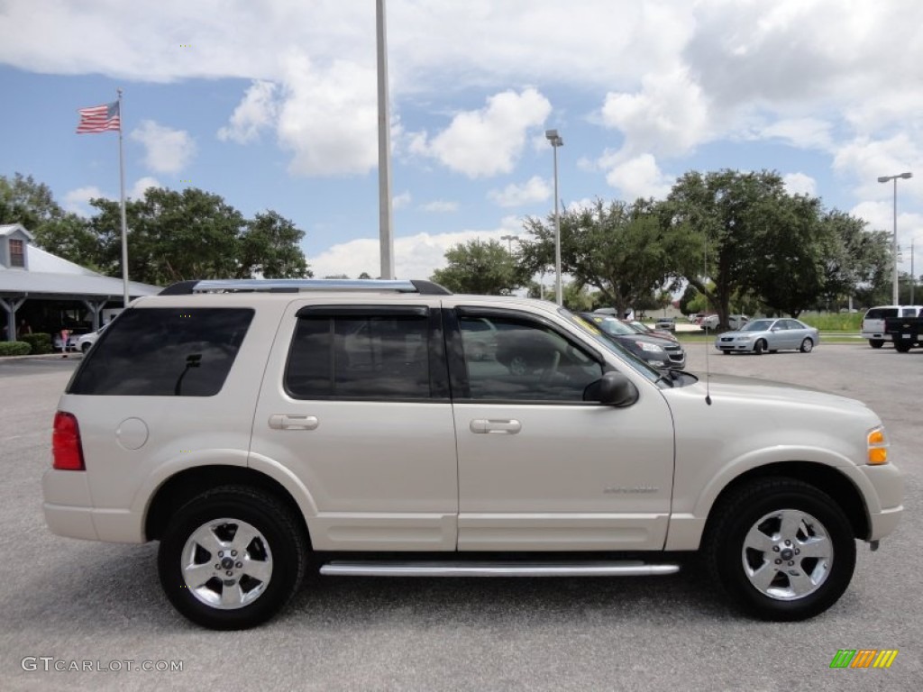 Ivory Parchment Tri Coat 2005 Ford Explorer Limited Exterior Photo #51659194