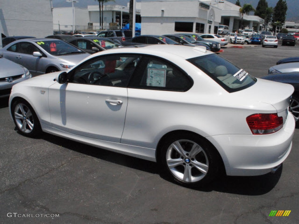 Alpine White 2010 BMW 1 Series 128i Coupe Exterior Photo #51661336