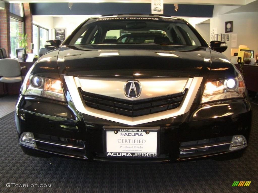 2010 RL Technology - Crystal Black Pearl / Ebony photo #3