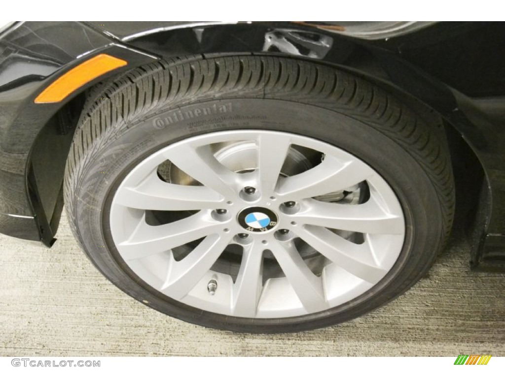 2011 3 Series 328i Sedan - Jet Black / Oyster/Black Dakota Leather photo #2