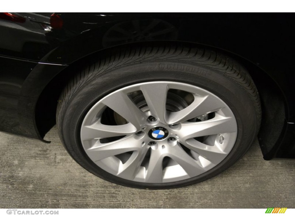 2011 3 Series 328i Convertible - Jet Black / Oyster/Black Dakota Leather photo #3