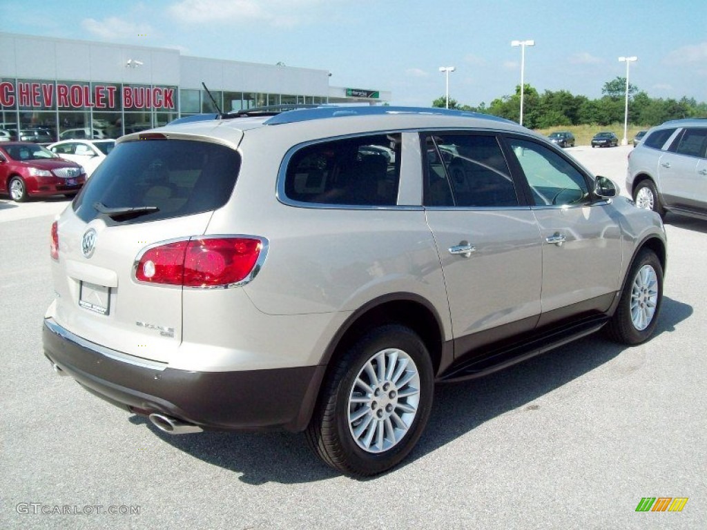 2011 Enclave CXL - Gold Mist Metallic / Cashmere/Cocoa photo #12