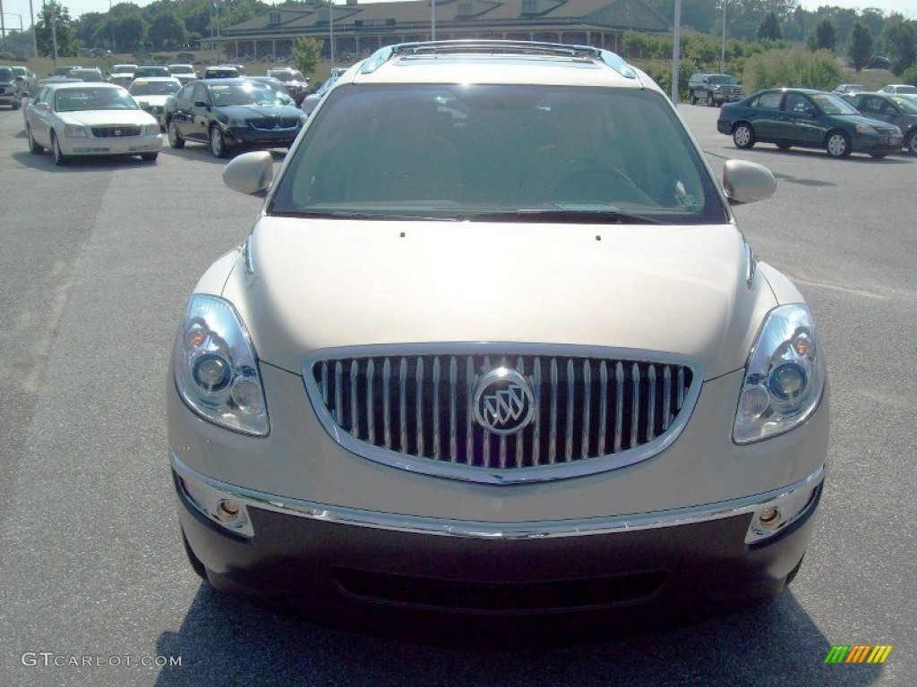 2011 Enclave CXL - Gold Mist Metallic / Cashmere/Cocoa photo #14