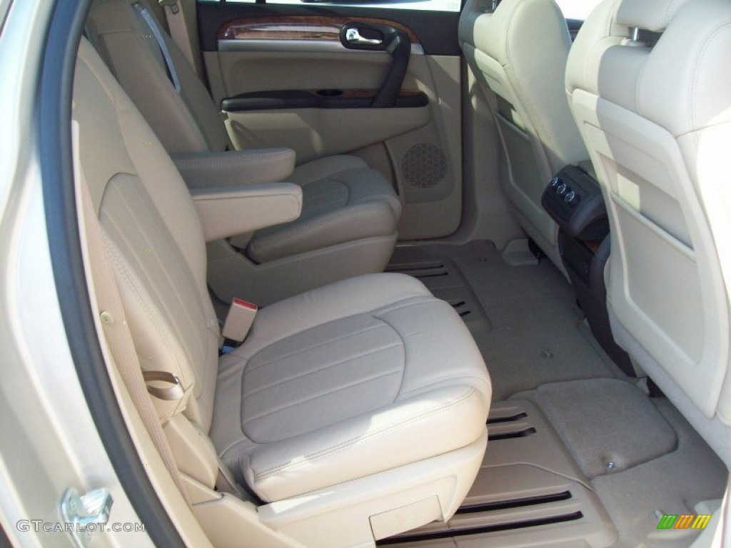 2011 Enclave CXL - Gold Mist Metallic / Cashmere/Cocoa photo #25